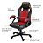 CADEIRA BRIGHT GAMER VERMELHA 0602 - Imagem 3