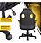 CADEIRA GAMER BRIGHT AMARELA 0605 - Imagem 4