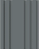 Painel Ripado - Arquitech - Crosswall  Track - Cinza Chumbo - 8mm - 2,80x 20cm - Imagem 1