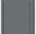 Painel Ripado - Arquitech - Crosswall  Flat - Cinza Chumbo - 8mm - 2,80x25cm - Imagem 1