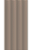 Painel Ripado - Arquitech - Crosswall  Ressonance - Cappuccino - 8mm - 2,80x12cm - Imagem 1