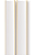 Painel Ripado - Arquitech - Crosswall  Pulse - Branco Gold - 11,6mm - 2,80x11,3 cm - Imagem 1