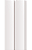 Painel Ripado - Arquitech - Crosswall  Pulse - Branco - 11,6mm - 2,80x11,3 cm - Imagem 1