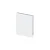Rodapé Poliestireno Slim - Arquitech - Branco - Liso - 10 cm - 2,4m - Imagem 1