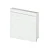 Rodapé Poliestireno Slim - Arquitech - Branco - Frisado - 7 cm - 2,4m - Imagem 1