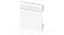Rodapé Poliestireno - Arquitech - Branco - Vide Frisado - 10 cm - 2,4m - Imagem 1