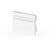 Rodapé Poliestireno - Arquitech - Branco - Vide Frisado - 7 cm - 2,4m - Imagem 1