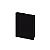 Rodapé Poliestireno - Arquitech - Preto Vulcano - Liso - 10 cm - 2,4m - Imagem 1