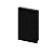 Rodapé Poliestireno - Arquitech - Preto Vulcano - Frisado - 15 cm - 2,4m - Imagem 1