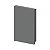 Rodapé Poliestireno - Arquitech - Cinza Urbano - Liso - 15 cm - 2,4m - Imagem 1