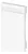 Rodapé Poliestireno - Arquitech - Branco - Vide Frisado - 15 cm - 2,4m - Imagem 1