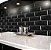 Revestimento - Gabriella -  Soft Bisotado Preto Brilho  - 7,6 X 30,7 - 0,93 m2 - Imagem 2