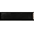 Revestimento - Gabriella -  Soft Bisotado Preto Brilho  - 7,6 X 30,7 - 0,93 m2 - Imagem 1