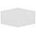 Revestimento - Gabriella -  Soft Hexagono Smoke Mate -17,5 X 6,3 - 1,05 m2 - Imagem 1