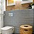 Revestimento - Gabriella -  Soft Bisotado Cinza Brilho  - 10,6 X 21,6 - 0,91 m2 - Imagem 2