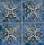 Porcelanato - Gabriella -  Spanish Brilho  - 15,2 X 15,2 - 1,11 m2 - Imagem 1