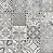 Porcelanato - Gabriella -  Hidráulico Classic Gray  - 15,2 X 15,2 - 1,11 m2 - Imagem 2