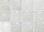 Porcelanato - Gabriella -  Relevo Giz Geada Brilho- 15,2 X 15,2 - 1,02 m2 - Imagem 2