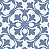 Porcelanato Decorado - Gabriella - Flor de Liz  Granilhado - 20,2 X 20,2 - 1,47 m2 - Imagem 1