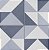 Porcelanato Decorado - Gabriella -  Paris Blue Granilhado - 20,2 X 20,2 - 1,47 m2 - Imagem 1
