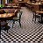 Porcelanato Decorado - Gabriella -  Chess Black Granilhado - 20,2 X 20,2 - 1,47 m2 - Imagem 3