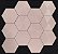 Porcelanato - Sense Decor - Solo Lux Pink - 17x19,5 - 1,00 m2 - Imagem 1
