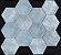 Porcelanato - Sense Decor - Hexa  Nuvola Mate Blu - 17x19,5 - 0,90 m2 - Imagem 1