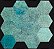 Porcelanato - Sense Decor - Hexa Acqua Verdi  Mate - 17x19,5 - 1,00 m2 - Imagem 1