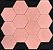 Porcelanato - Sense Decor - Cement Pink - 17x19,5 - 1,00 m2 - Imagem 1