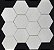 Porcelanato - Sense Decor - Cement off white - 17x19,5 - 1,00 m2 - Imagem 1