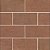 Porcelanato - Sense Decor - Cimento Terra cota - 14 X 28,5 - 0,90 m2 - Imagem 1