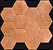 Porcelanato - Sense Decor - Cement Terra Cotta - 17x19,5 - 1,00 m2 - Imagem 1