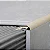 Guardacanto - Atrim - Plus - Champanhe - PVC - 9 x 9 mm - 2,44m linear - Imagem 2