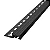 Protetor de Degrau - Atrim - Border - Preto - PVC - 10 x 18 mm - 2,5m linear - Imagem 1