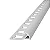 Guardacanto - Atrim - Plus - Cinza Claro - PVC - 9 x 9 mm - 2,44m linear - Imagem 1