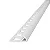 Guardacanto - Atrim - Plus - Branco - PVC - 9 x 9 mm - 2,44m linear - Imagem 1