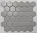 Pastilha de Porcelana - Atlas - Drop System - Inox - Hexagonal 5 cm - 1,09 m2 - Imagem 1