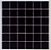 Pastilha de Porcelana - Atlas - Drop System - Preto - 5 x 5 cm - 1,41 m2 - Imagem 1