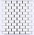 Pastilha de Porcelana - Atlas - Drop System - Artico - 2,5 x 5 cm - 1,28 m2 - Imagem 1