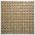 Pastilha de Porcelana - Atlas - Drop System - Pirita - 2,5 x 2,5 cm - 1,64 m2 - Imagem 1