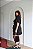 Vestido Helena poa fundo preto - Imagem 2