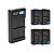 4x Bateria + Carregador EN-El25 Nikon Z50 Z30 ZFC Mamen - Imagem 1