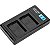 Carregador Duplo LP-E6 Canon R R5 R6 R7 60d 6d Mk II - Mamen - Imagem 2