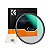 Filtro K&F Concept NANO-C Black Diffusion 1/8 82mm - Imagem 1
