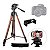 Tripé para Câmeras E Celular Weifeng WT-3770 de 1.64m - Imagem 1