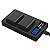 Carregador Duplo Mamen Para Bateria Sony NP-FW50 ZV-E10 - Imagem 3