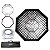 Softbox Octabox Bowens 140cm Godox Para Flash Tocha Com Grid - Imagem 5