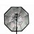 Softbox Universal GREIKA Octabox de 80cm Flash Luz Continua - Imagem 4