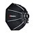 Softbox Octabox Triopo Flash Speedlite V1 AD200 90cm + Grid - Imagem 1