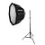 Softbox Octabox Triopo Bowen De 65cm + Grid + Tripé 2,10m - Imagem 1